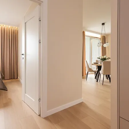 Flatbook - Seaside Nowa Letnica With A Rooftop Viewing Terrace & Gym