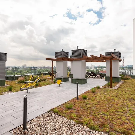 아파트 Flatbook - Seaside Nowa Letnica With A Rooftop Viewing Terrace & Gym