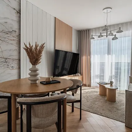 Flatbook - Seaside Nowa Letnica With A Rooftop Viewing Terrace & Gym