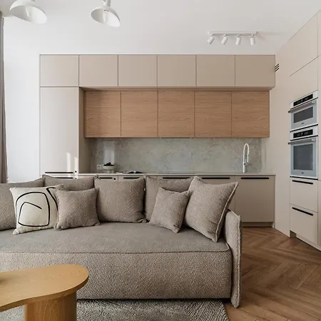 Flatbook - Seaside Nowa Letnica With A Rooftop Viewing Terrace & Gym Lägenhet