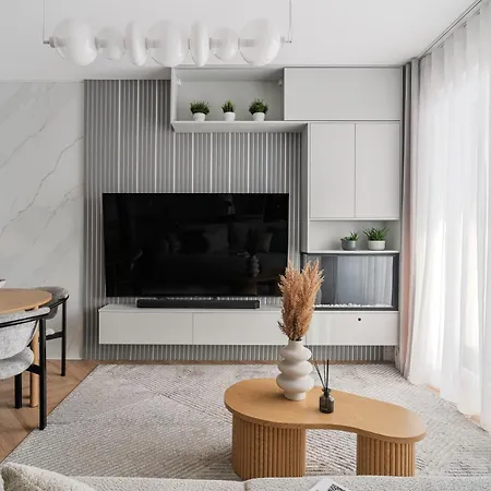 Flatbook - Seaside Nowa Letnica With A Rooftop Viewing Terrace & Gym דירה גדנסק