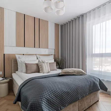 Flatbook - Seaside Nowa Letnica With A Rooftop Viewing Terrace & Gym